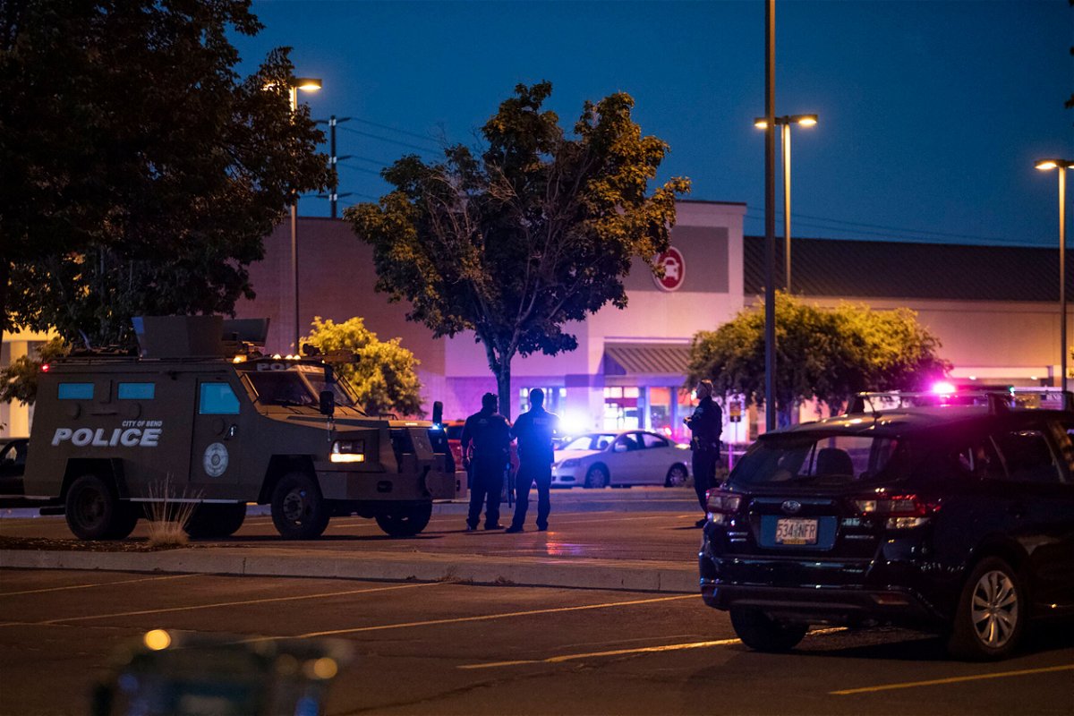 <i>Ryan Brennecke/The Bulletin/AP</i><br/>Investigators are still working to determine the motive of the shooter who killed 2 people at an Oregon Safeway on August 29.