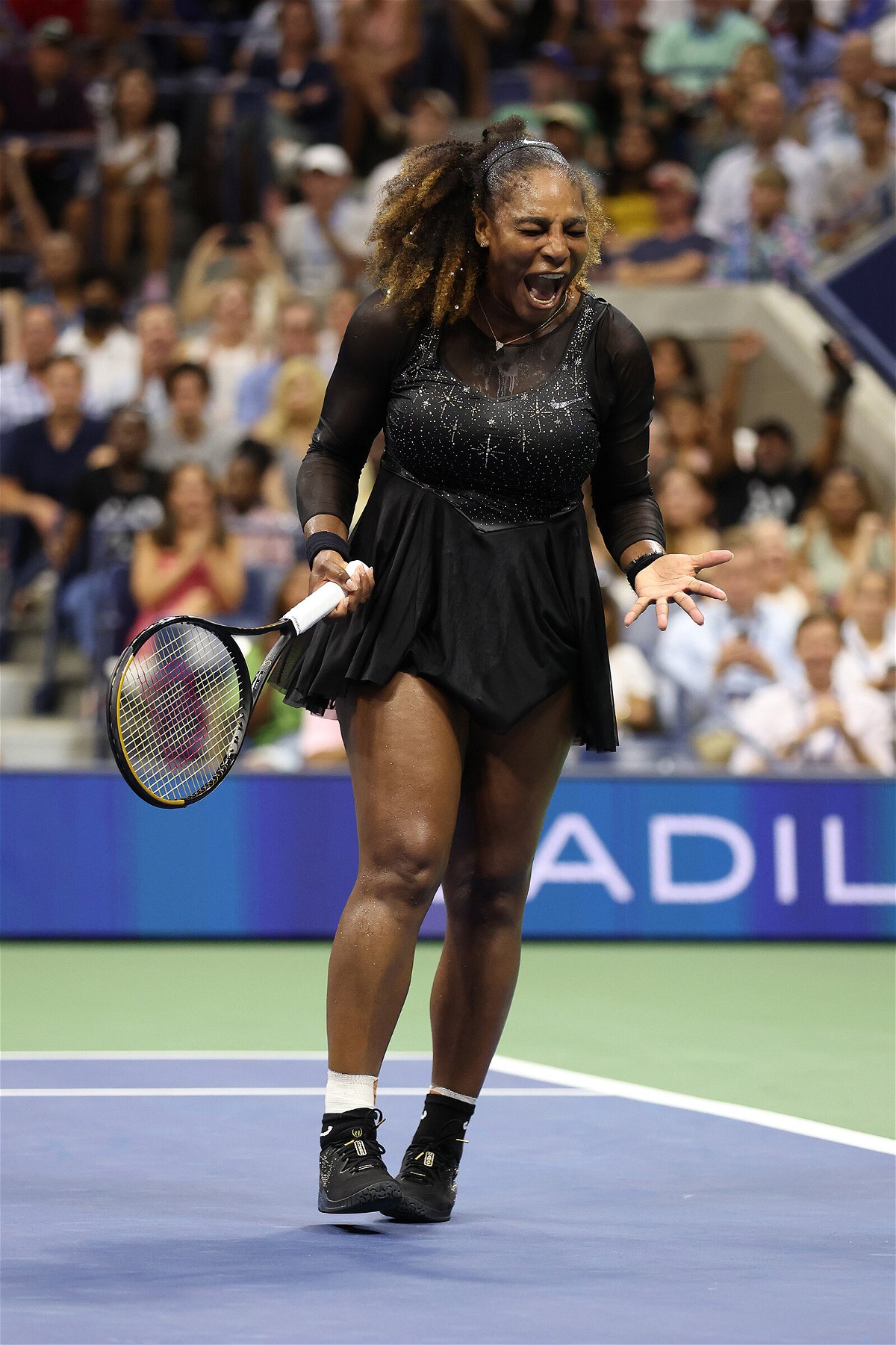 Look of the Week Serena Williams bedazzled US Open outfit