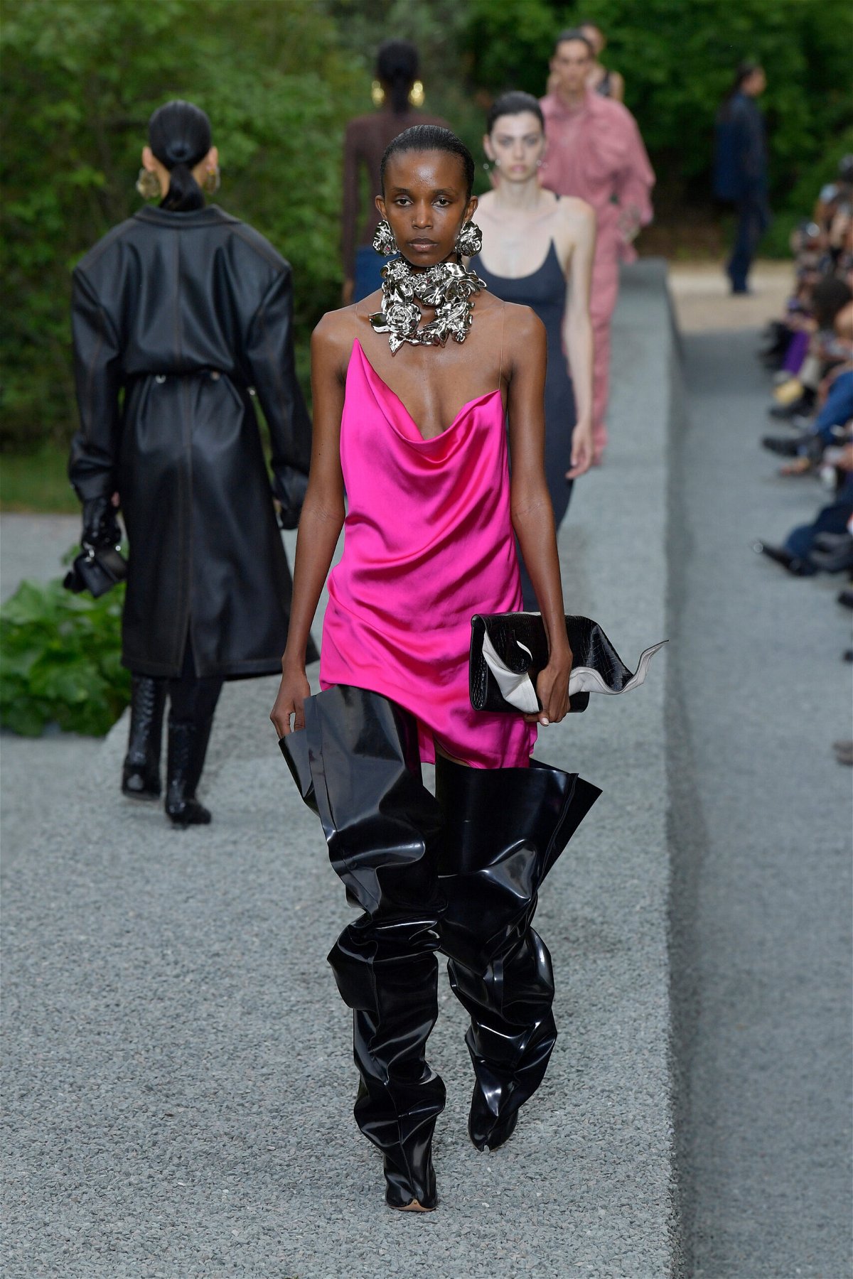<i>Kristy Sparow/Getty Images</i><br/>Another style of Y/Project's oversized boots