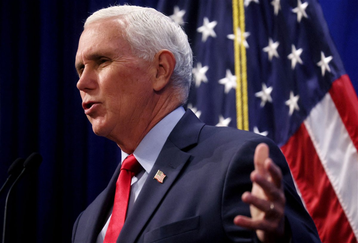 <i>Leah Millis/Reuters</i><br/>Former Vice President Mike Pence