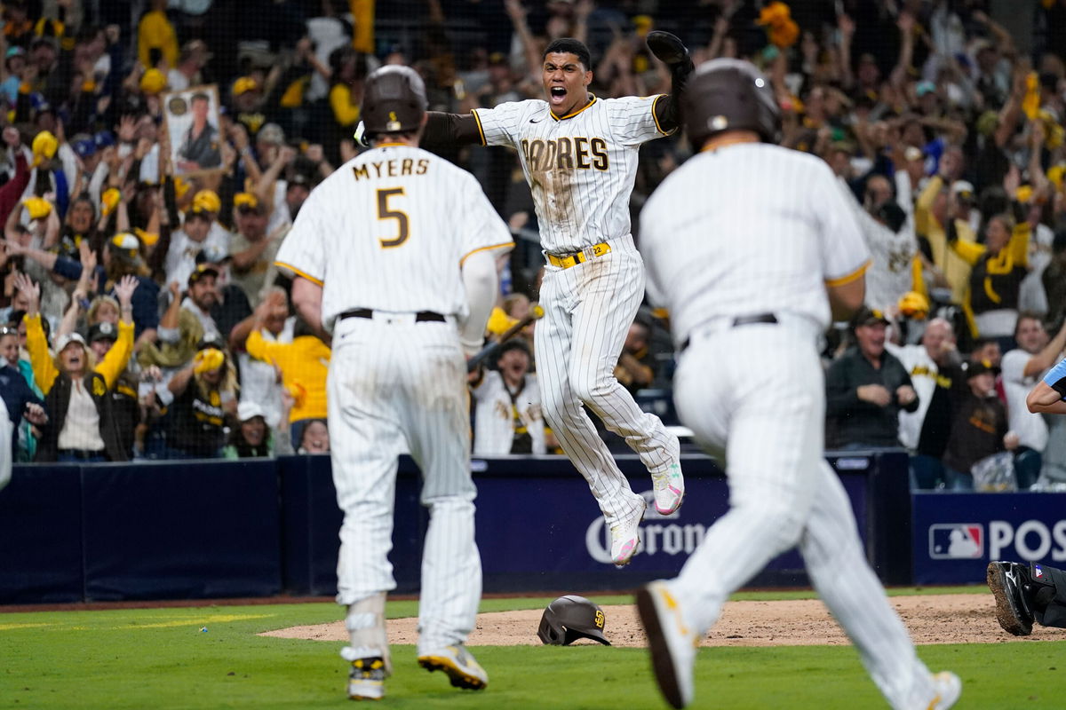 San Diego Padres stun 111-win LA Dodgers to reach first NLCS in 24