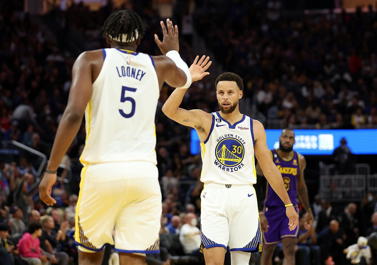 Golden State Warriors host championship ring ceremony and then beat Los Angeles Lakers 123-109