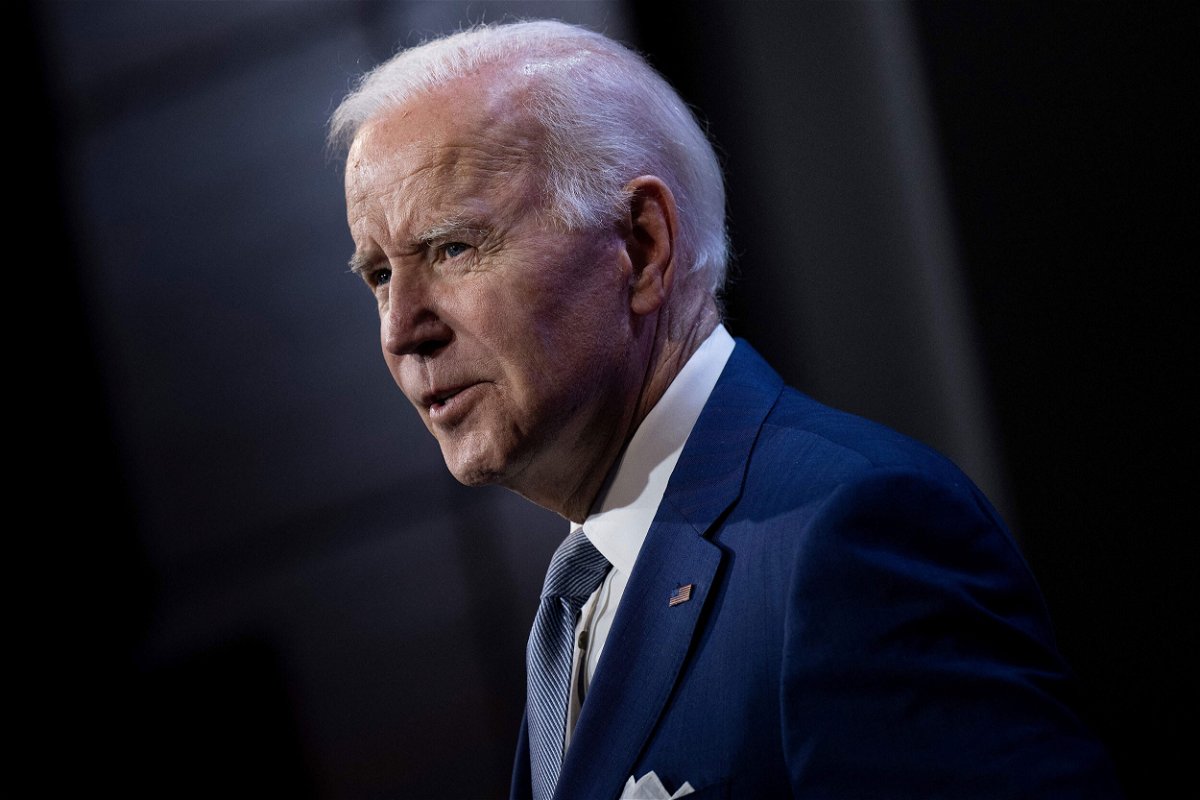 <i>Brendan Smialowski/AFP/Getty Images</i><br/>The Biden administration is struggling with border policy. President Joe Biden is pictured here inn Washington