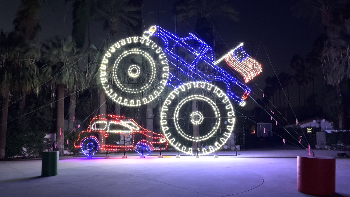 Magic of Lights, Coachella Valley puts up holiday display at Empire