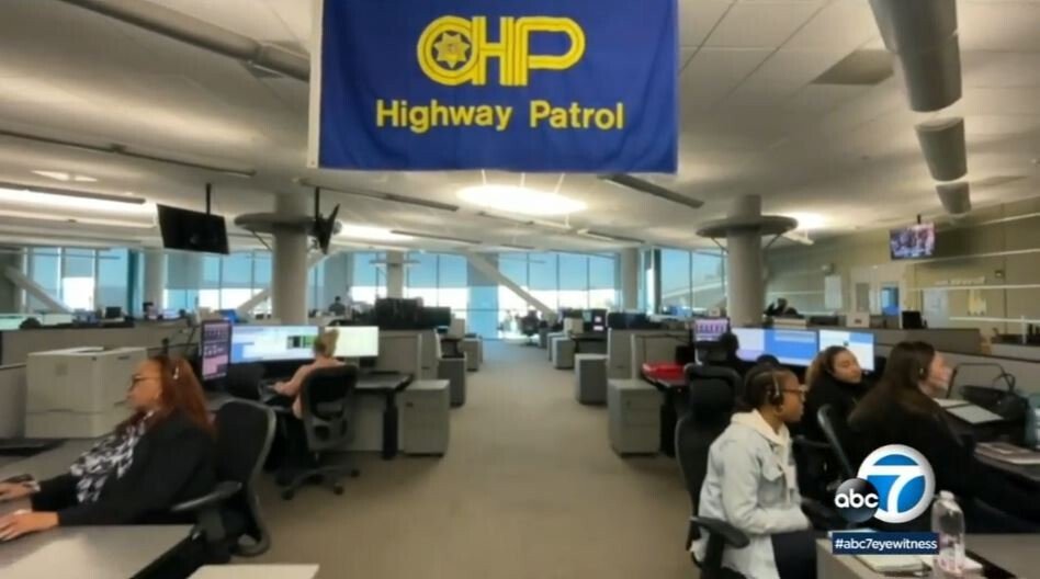 <i>KABC</i><br/>The CHP dispatcher center in L.A. received a call from 12-year-old Ayden