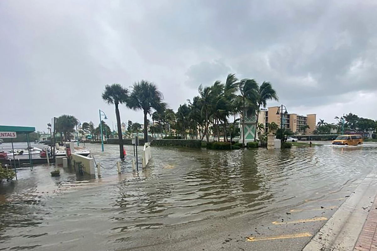 Hurricane Nicole makes landfall, weakens to tropical storm