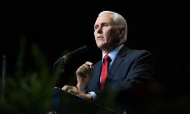 Former Vice President Mike Pence will appear at CNN town hall on Wednesday amid speculation about his 2024 plans. Pence here speaks at an event on April 29