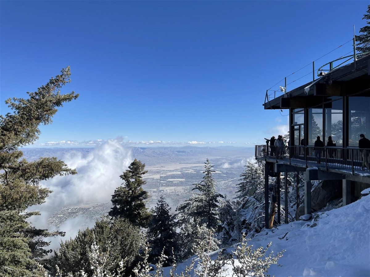 First snow hits Palm Springs Aerial Tramway; Guessing contest winners