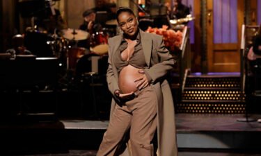 Host Keke Palmer during her 'Saturday Night Live' monologue on Saturday