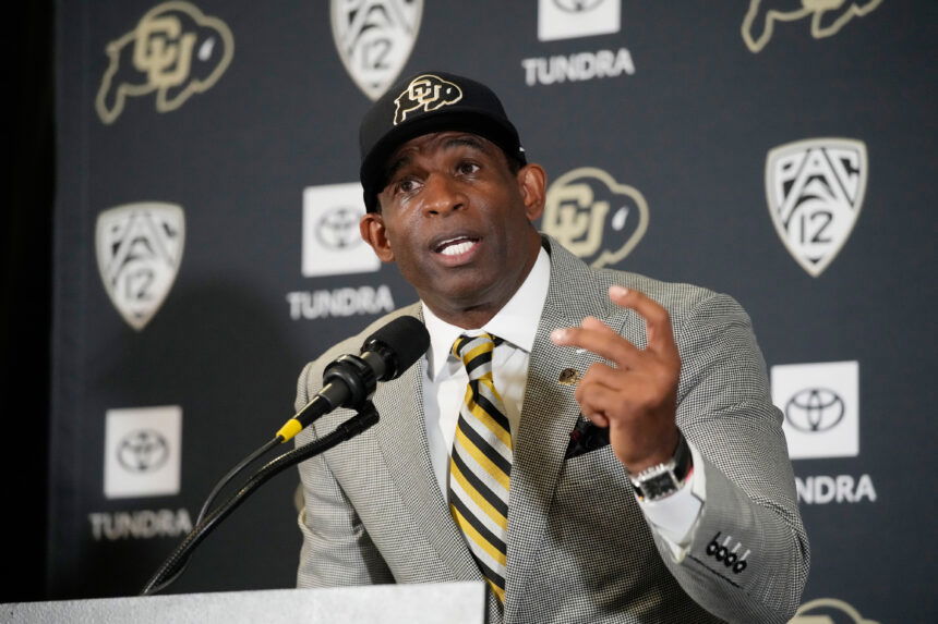 Deion Sanders, head football coach at the University of Colorado, is the  hero African Americans want right now