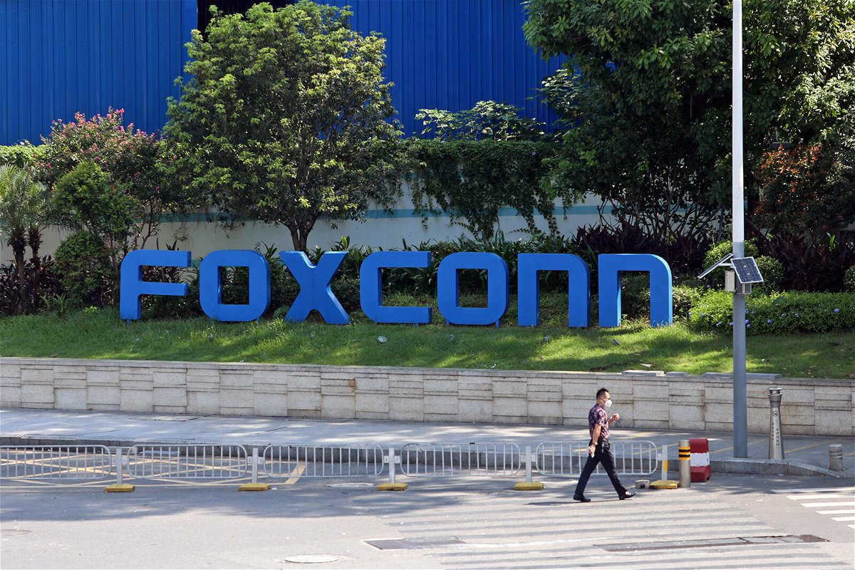 <i>AH CHI/ Feature China/Future Publishing/Getty Images</i><br/>Foxconn says it's restoring production at the world's largest iPhone factory in Shenzhen in south China's Guangdong province.