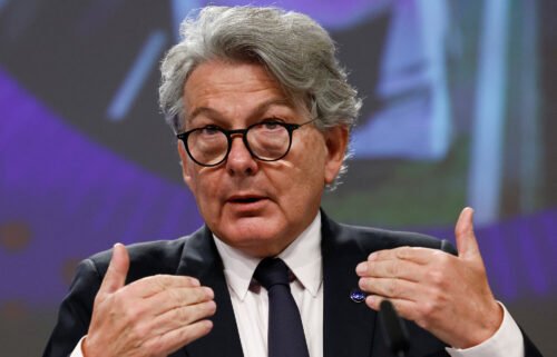 Efforts to resolve a simmering dispute between Europe and the United States over electric vehicle subsidies stemming from President Joe Biden's Inflation Reduction Act suffered a blow Friday when top EU official Thierry Breton pulled out of talks.