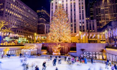 New York is overflowing with Christmas traditions. One favorite of tourists and residents is ice skating at the Rockefeller Plaza rink.