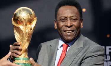 Pele's daughters said last week the Brazilian soccer great was hospitalized last week in Sao Paulo after contracting a lung infection