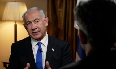 Israel's Prime Minister Benjamin Netanyahu spoke to CNN in an interview on January 31.