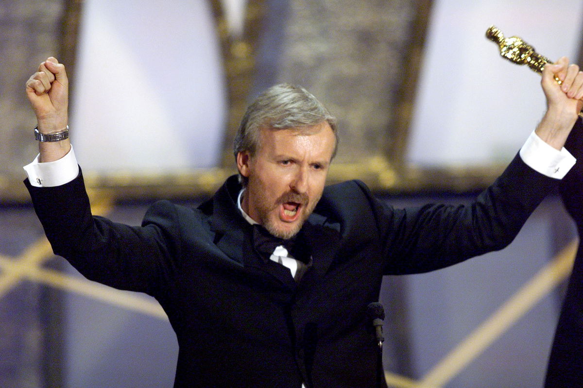 James Cameron revisits the moment he calls 'cringeworthy' in his 1998 Oscars  speech - KESQ