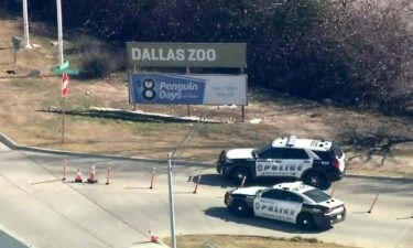 The Dallas Zoo says the Dallas Police Department is on site and assisting with the search for the big cat.