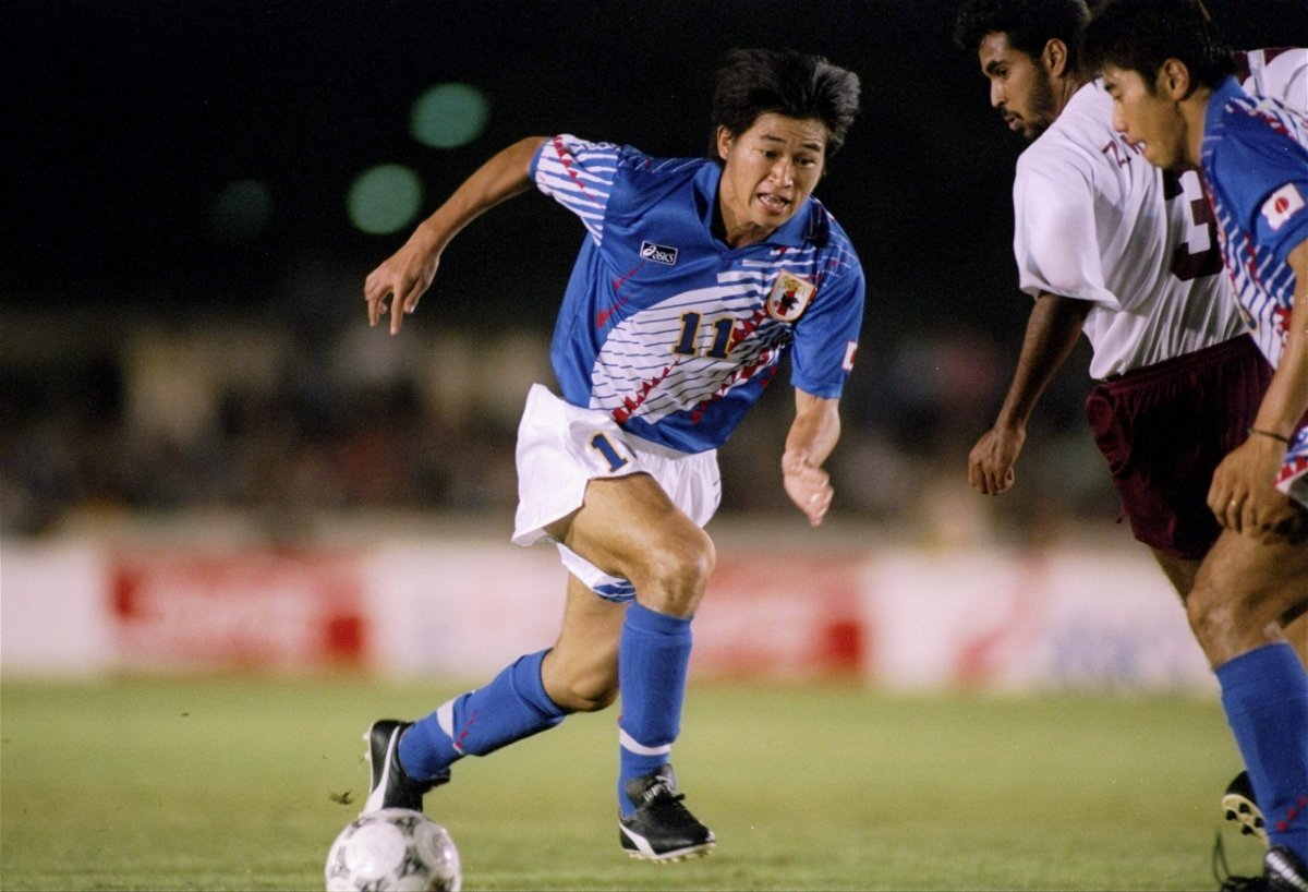 <i>Mike Powell/Getty Images North America/Getty Images</i><br/>The legend of “King Kazu” took another turn as Kazuyoshi Miura