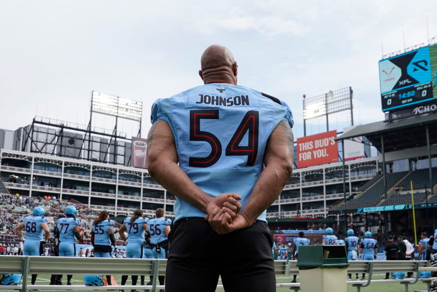 Dwayne Johnson Kicks Off the Super Bowl With Energizing Speech