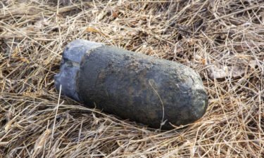 This shell was found Wednesday at Little Round Top