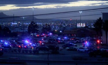 Police activity is seen here at the Cielo Vista Mall in El Paso