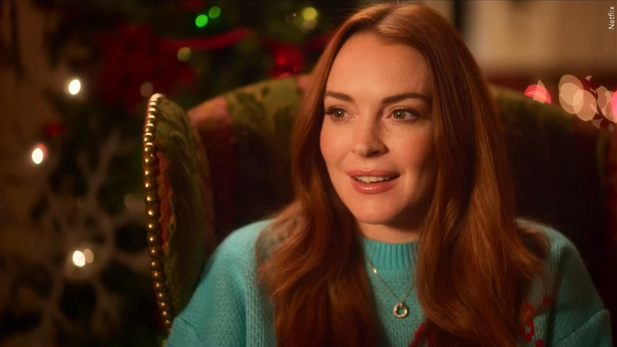 PHOTO: Lindsay Lohan in Netflix film 'Falling For Christmas', Photo Date: 10/7/2022