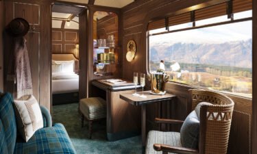 The new grand suites are due to launch on the train in May 2024.
