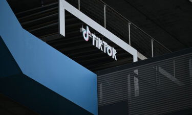 China says it would "firmly oppose" any forced sale of TikTok. The tech company logo is here displayed outside its office in Culver City