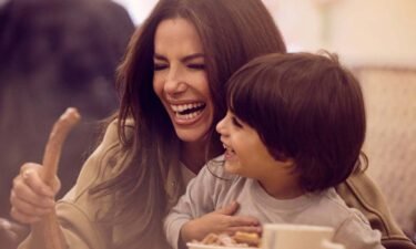Eva Longoria (left) says churros dipped in chocolate is the favorite treat of her 4-year-old son