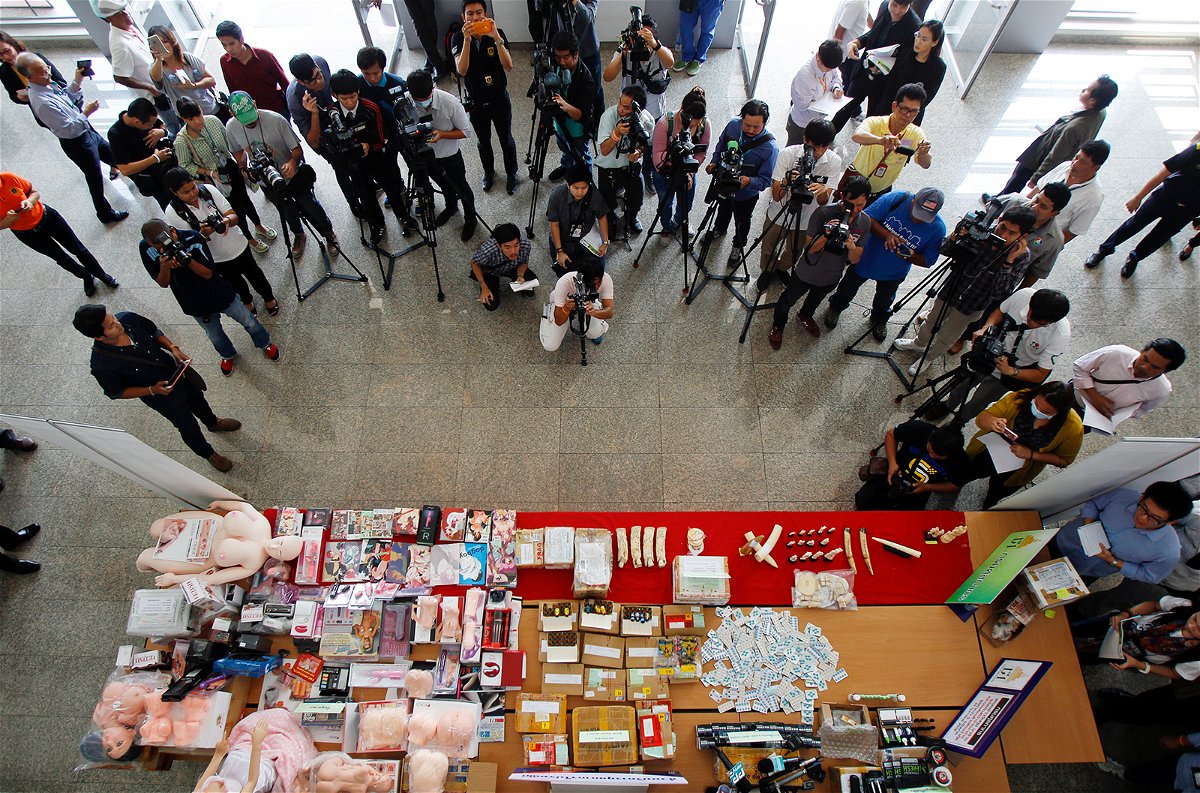 <i>Chaiwat Subprasom/Reuters/File</i><br/>Custom officers confiscated at least $15
