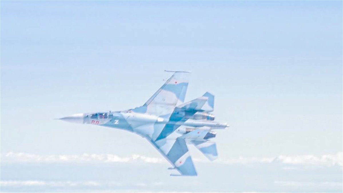 <i>German Air Force/Reuters</i><br/>German and British fighter jets intercepted three Russian aircraft in international airspace over the Baltic Sea