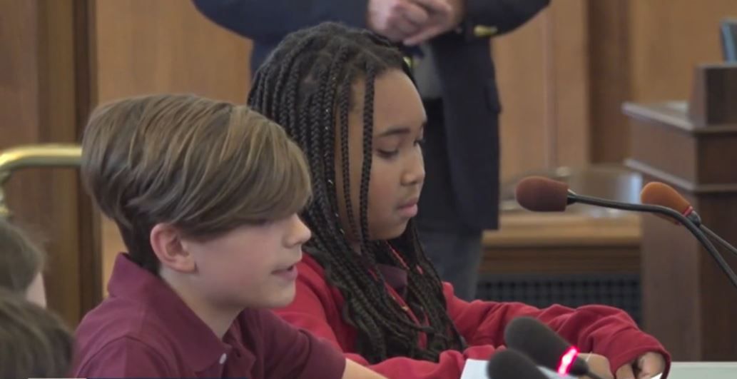 <i></i><br/>Fourth grade students at Eleanor Rush Intermediate School lobbied for cranberry juice to become the state's official drink.