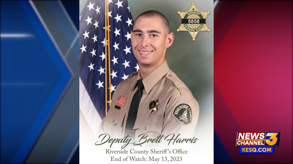 RSO Announces Funeral Services For Fallen Deputy Brett Harris - KESQ