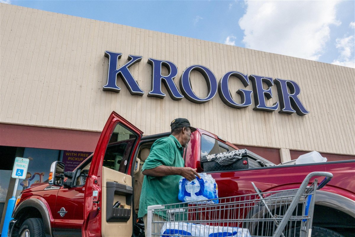 <i>Brandon Bell/Getty Images/FILE</i><br/>Kroger is ditching its long-running weekly newspaper ad circulars announcing the latest grocery specials.
