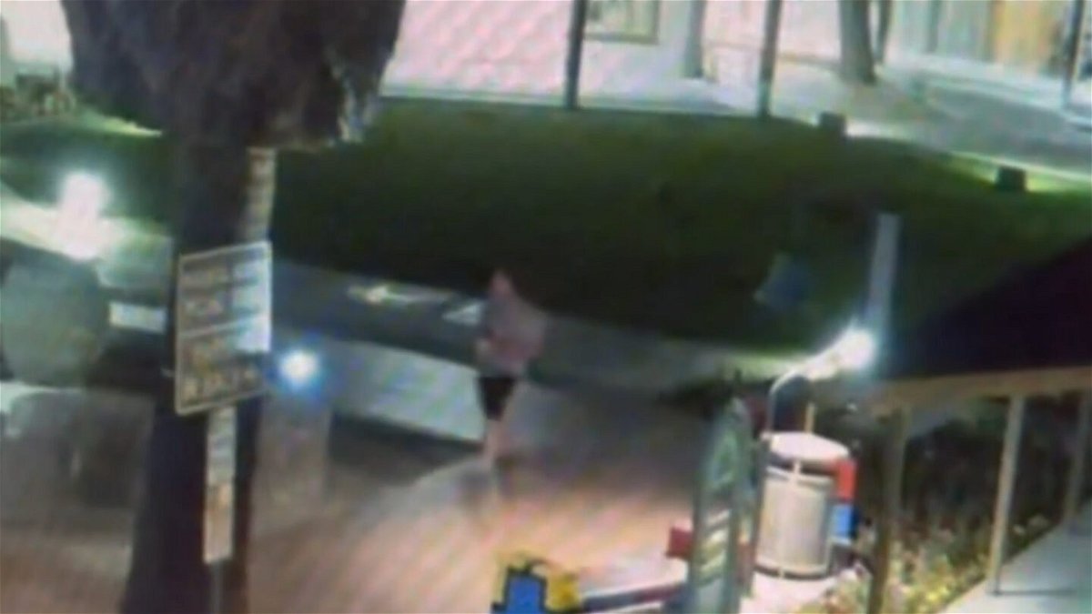 Surveillance video in downtown Palm Springs (6/4/23)