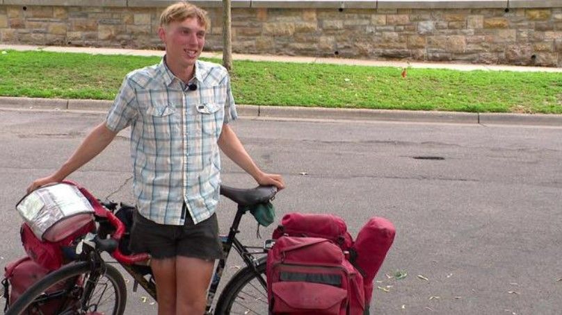 <i></i><br/>Adam Swanson spent the last 22 months biking and backpacking across 20 countries on four continents.