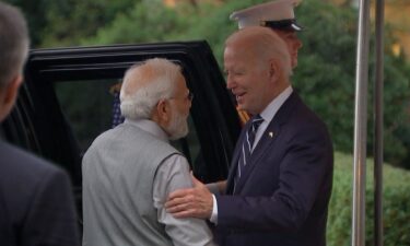 President Joe Biden on Wednesday welcomes Indian Prime Minister Narendra Modi to the White House for an official state visit.