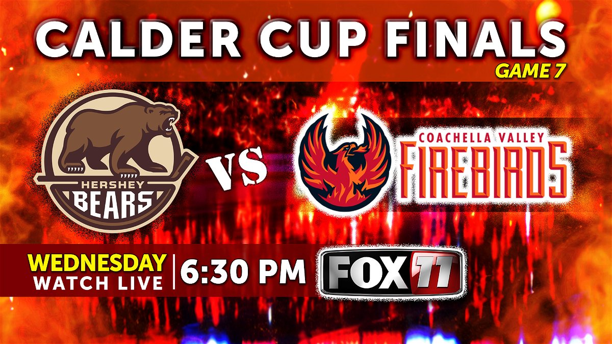 Firebirds, Hershey Bears set to clash in historic Calder Cup Finals KESQ