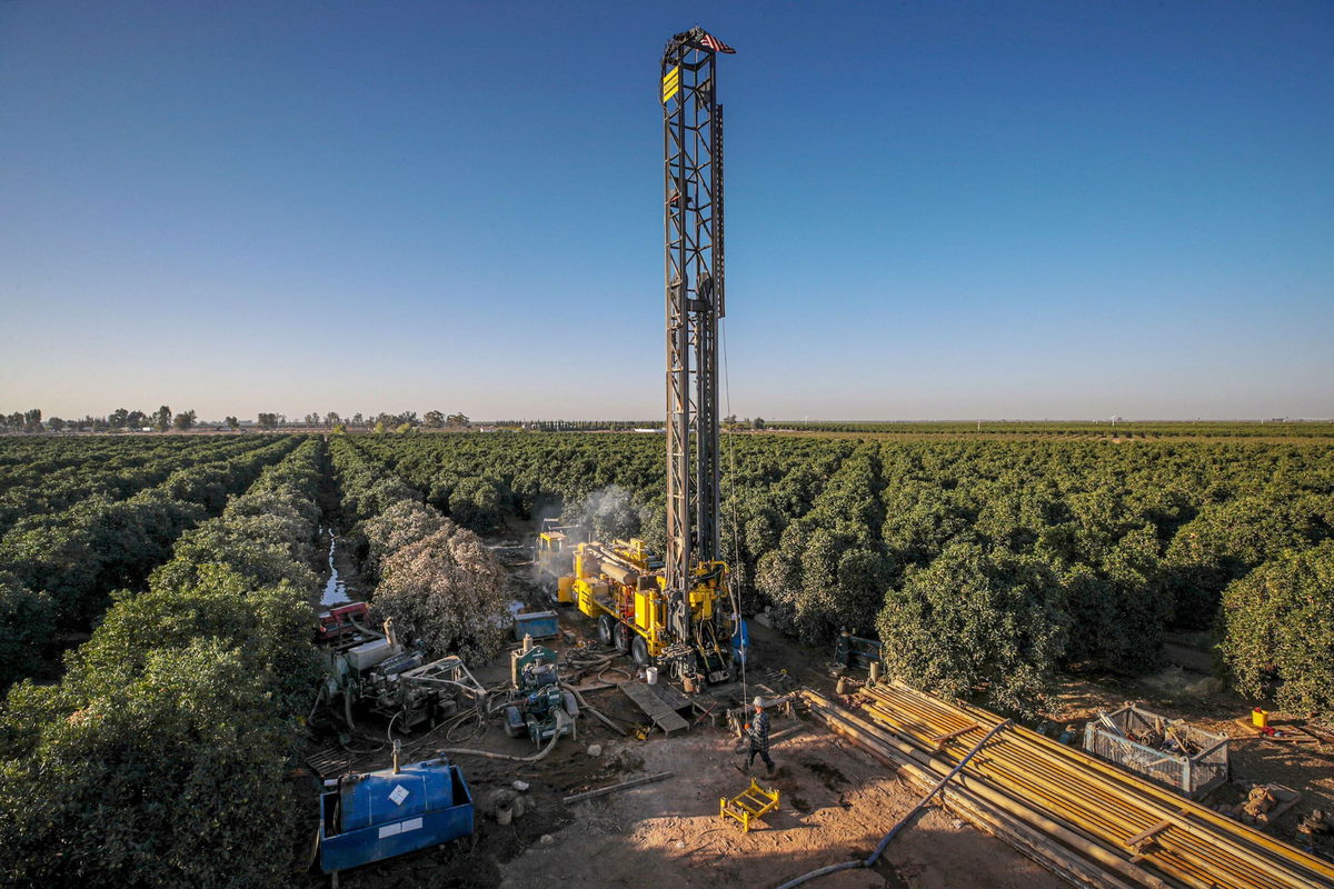 <i>Irfan Khan/Los Angeles Times/Getty Images</i><br/>Groundwater extraction is a significant factor in the tilting of Earth's rotational axis