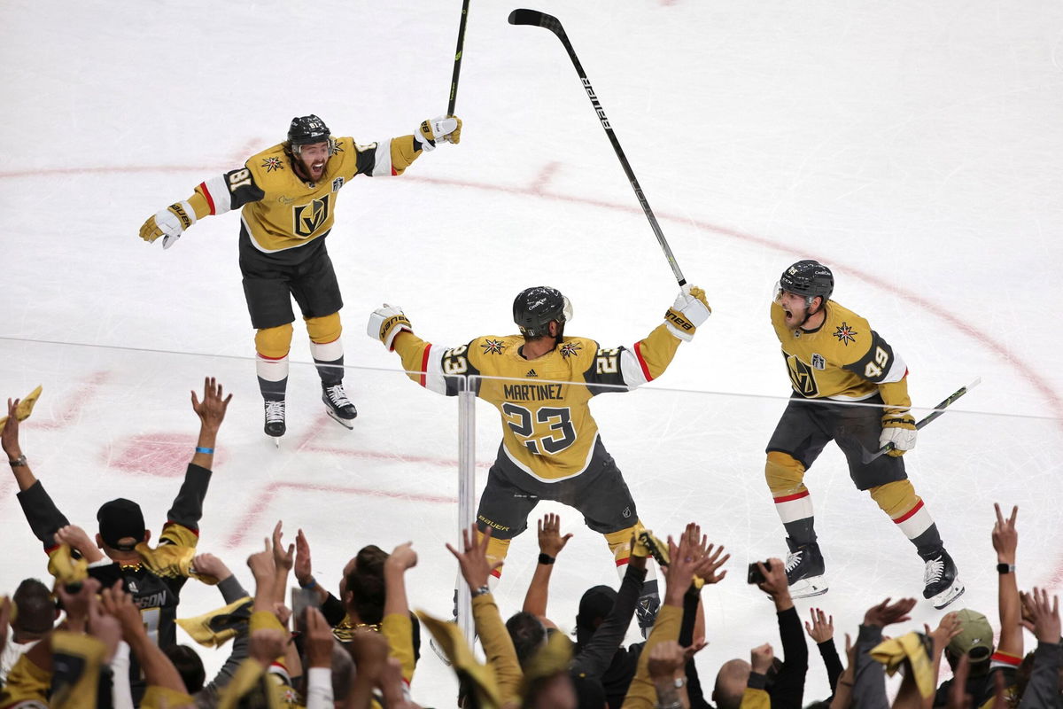 Golden Knights take 2-0 lead in Stanley Cup Final with 7-2 win