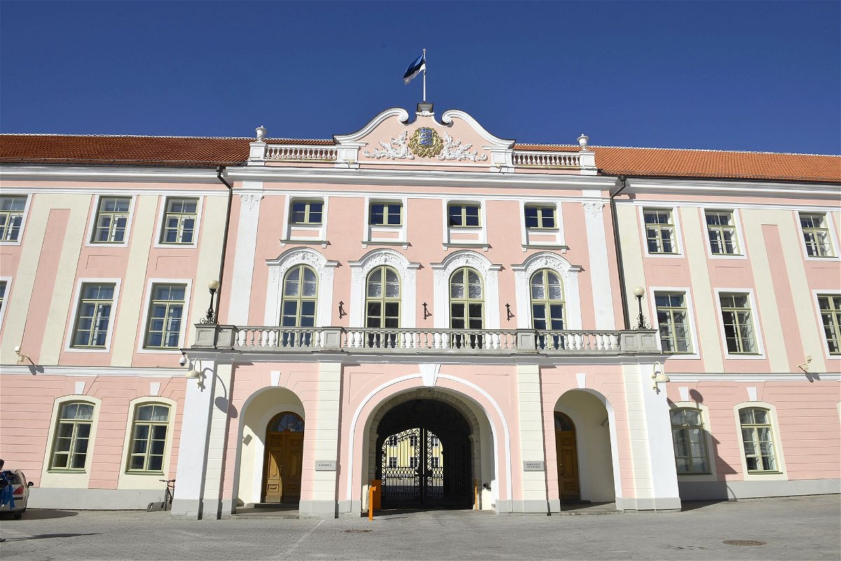 <i>Geoff Moore/Shutterstock</i><br/>The Parliament building in Tallinn