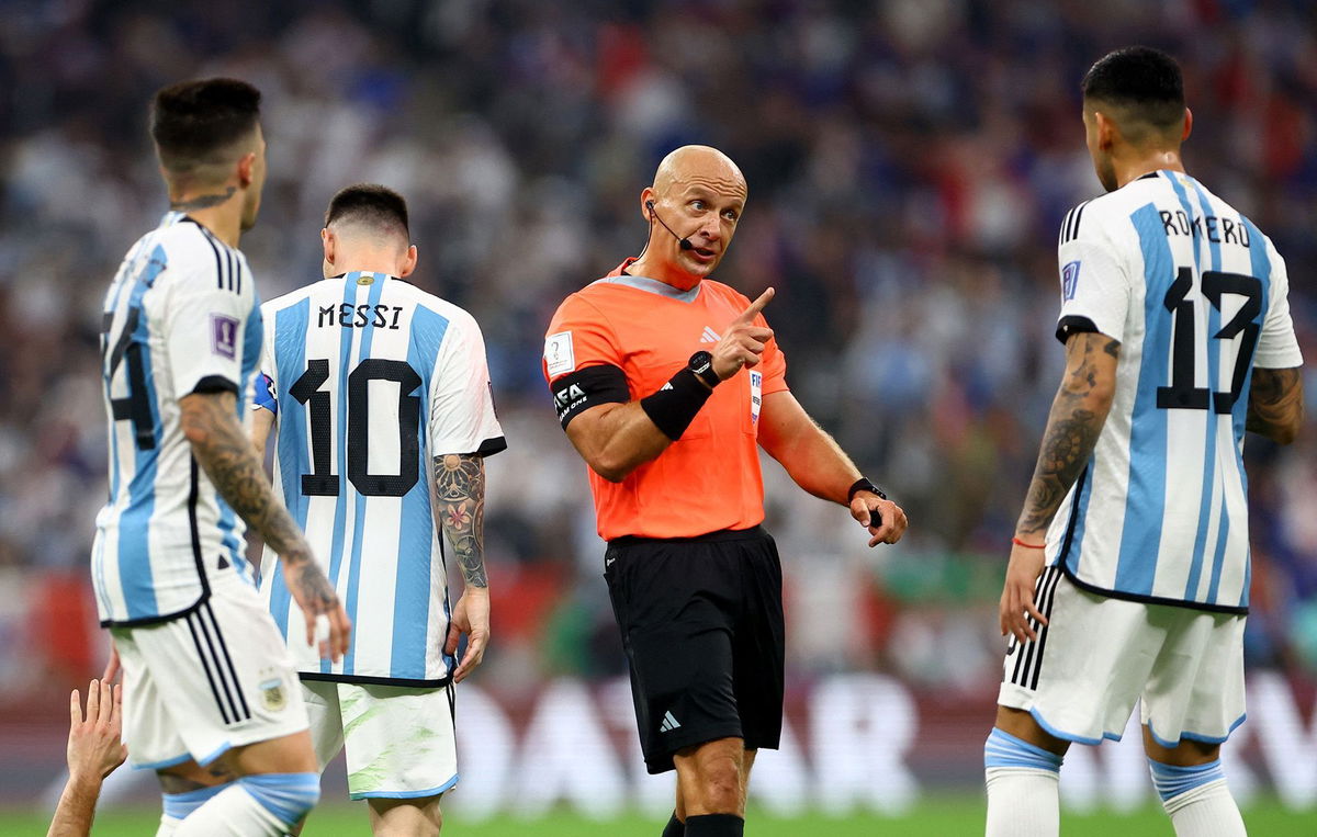 World cup final referee: France vs Argentina 2022 World Cup Final