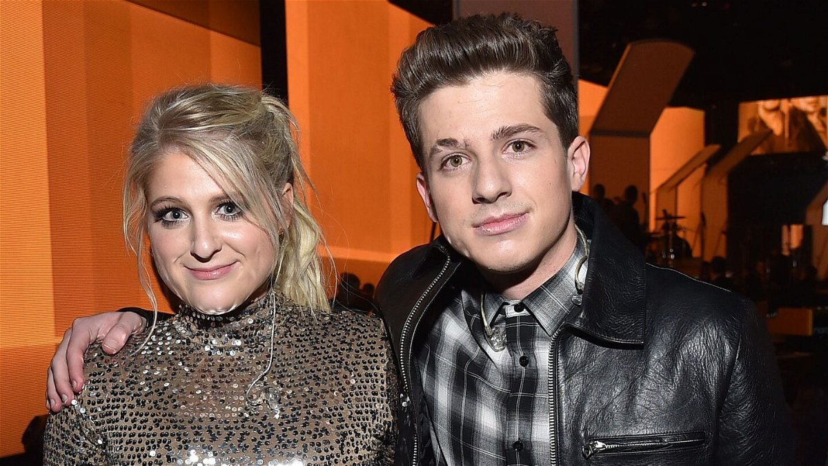 <i>Mike Windle/AMA2015/Getty Images</i><br/>Meghan Trainor (L) and Charlie Puth at the 2015 American Music Awards.