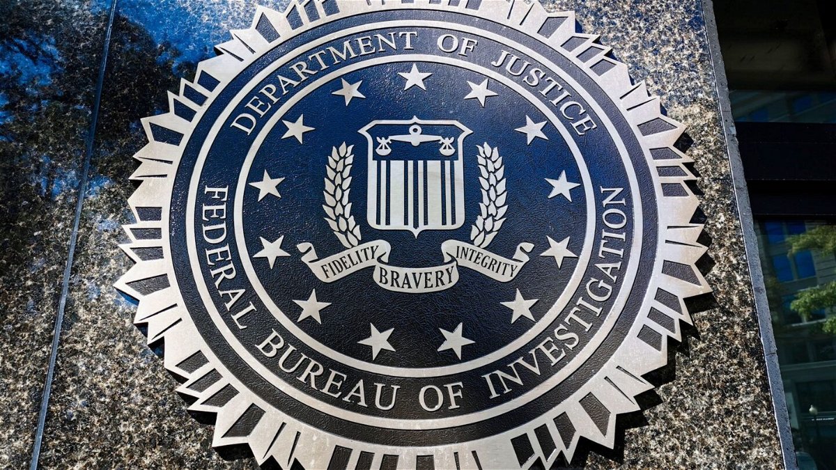<i>Beata Zawrzel/NurPhoto/Getty Images</i><br/>FBI emblem is seen on the headquarters building in Washington DC on October 20