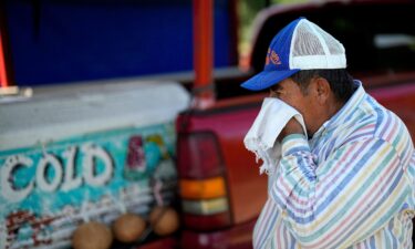 Relief is arriving for parts of Texas that have suffered through a record-breaking heat wave for weeks