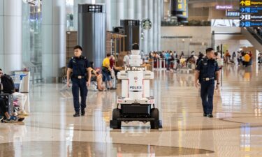 The robots patrol alongside Singapore Police Force frontline officers and serve as additional eyes on the ground.