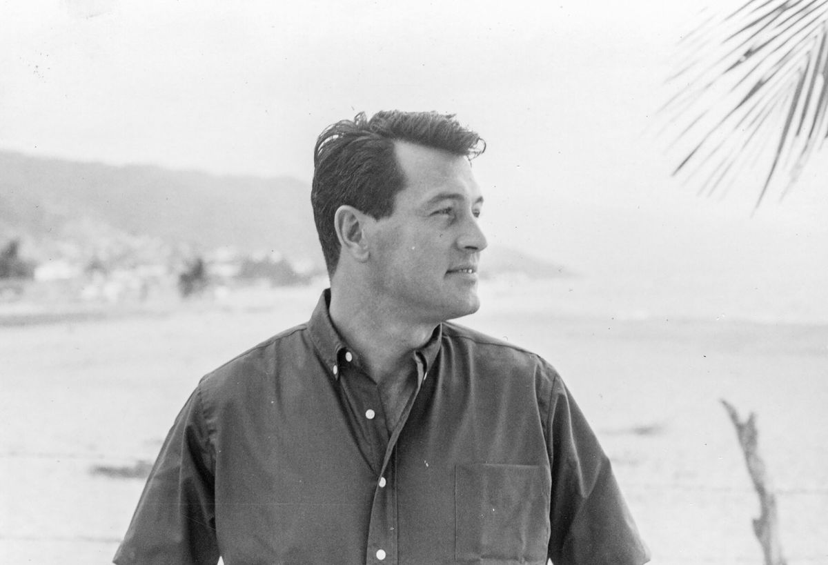 <i>Lee Garlington/HBO</i><br/>Rock Hudson on vacation in Puerto Vallarta as seen in 