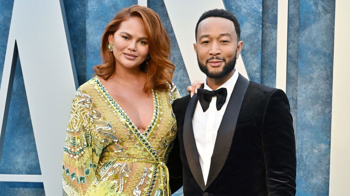 <i>Axelle/Bauer-Griffin/FilmMagic/Getty Images</i><br/>Chrissy Teigen and John Legend