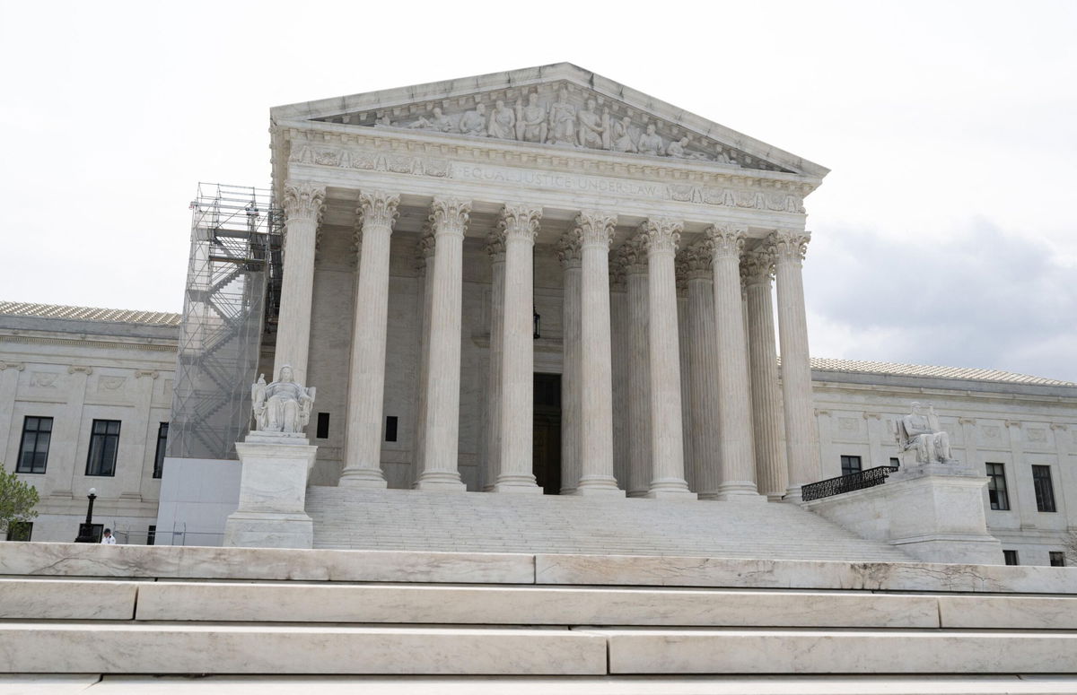 <i>Saul Loeb/AFP/Getty Images</i><br/>The Supreme Court said on Tuesday that the North Carolina Supreme Court did not violate the elections clause of the US Constitution when it invalidated the state’s 2022 congressional map.