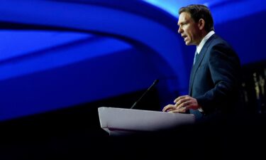 Republican presidential candidate Florida Gov. Ron DeSantis addresses The Faith and Freedom Coalition's 2023 "Road to Majority" conference in Washington